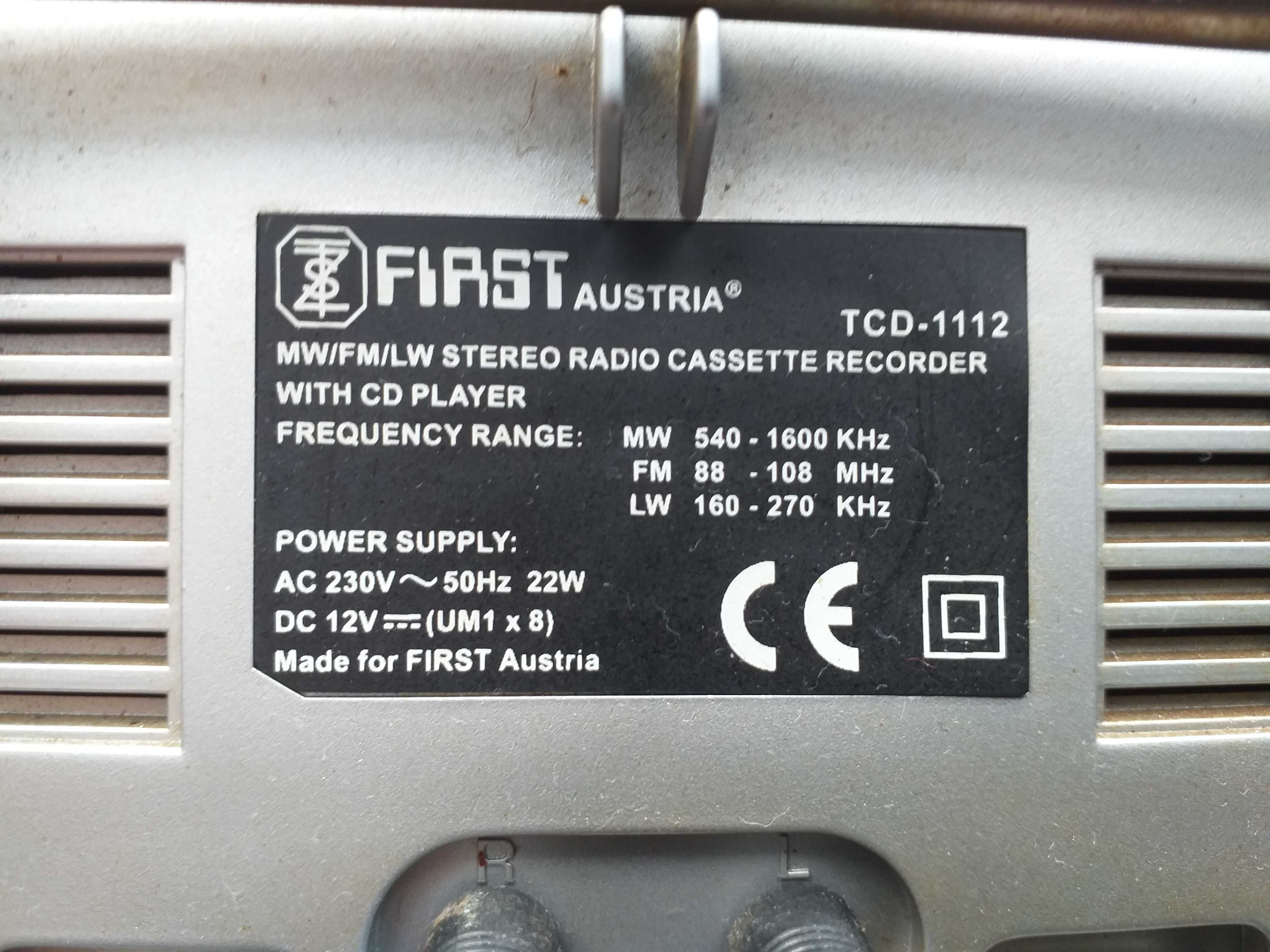 First Austria TCD-1112