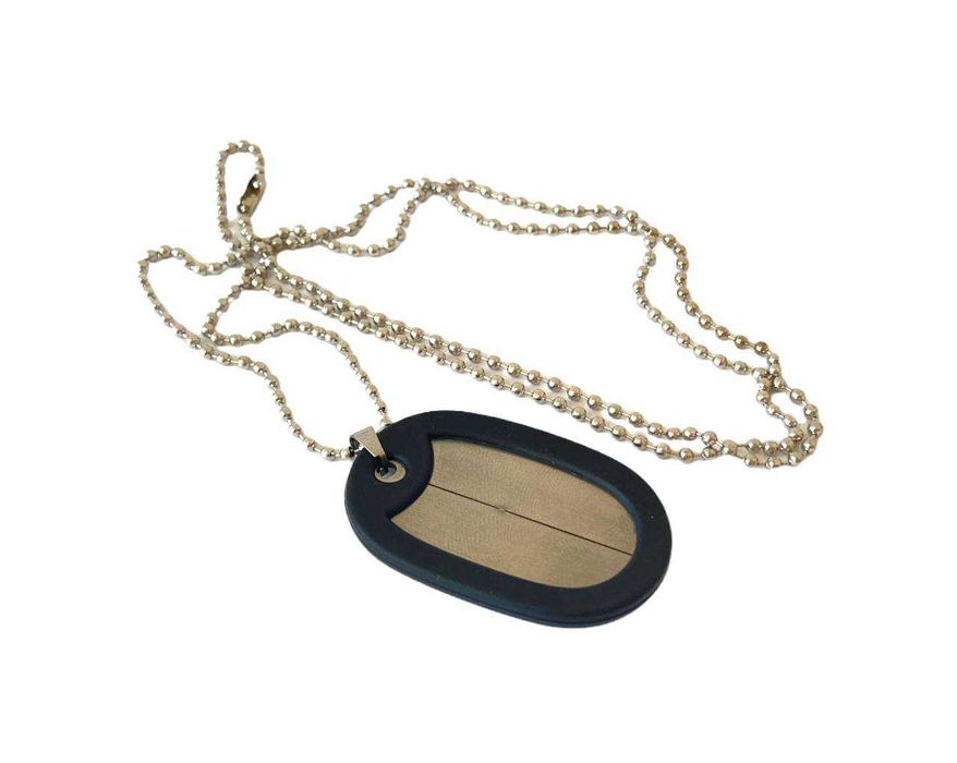 Бампер под армейский жетон, ободок, глушитель для жетона dogtag