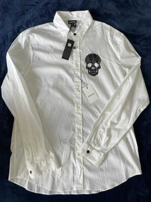 Camisa masculina marca Just Cavalli nunca usada - com etiqueta