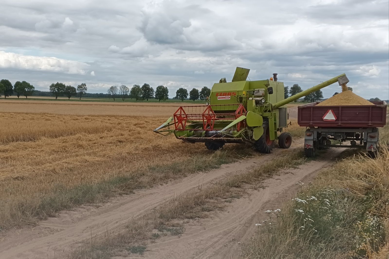 Claas Compact 30 kombajn Dominator Fahr Clayson Bizon
