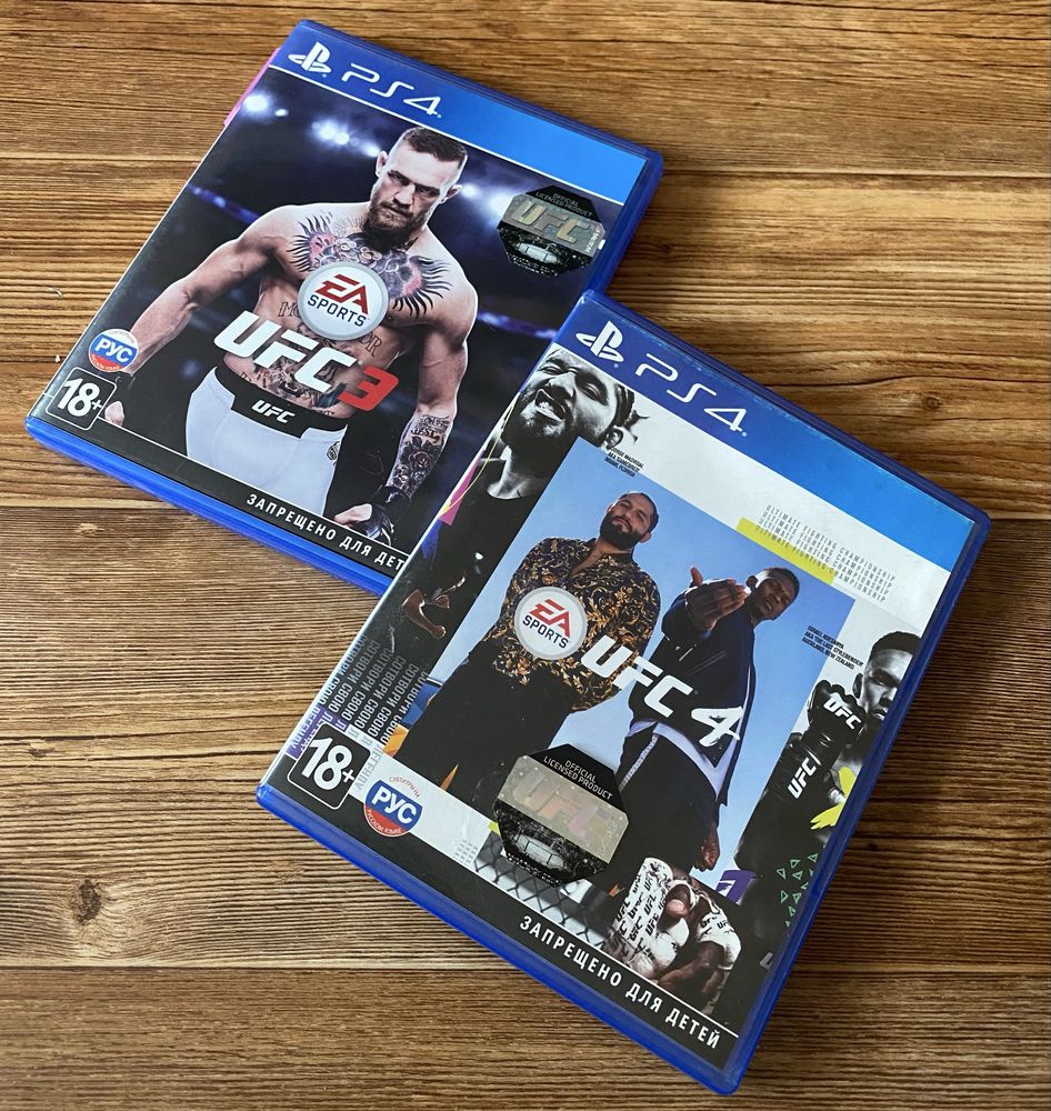Sony PS4: Minecraft, Знание Сила, Безумцы, UFC 4, Doom, Gran Turismo.