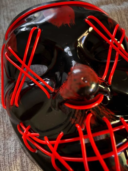 Máscara nova Halloween/Carnaval LED