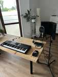 Klawiatura Midi Aruria, mikrofon Rode, karta dzwiękowa iConnectAUDIO
