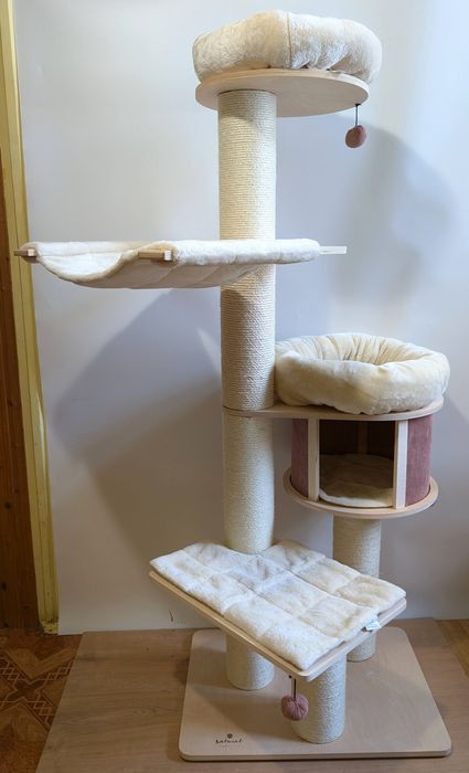 Natural Paradise Drapak Dla Kota Magnolia Xl Brudny Róż LIMITOWANY
