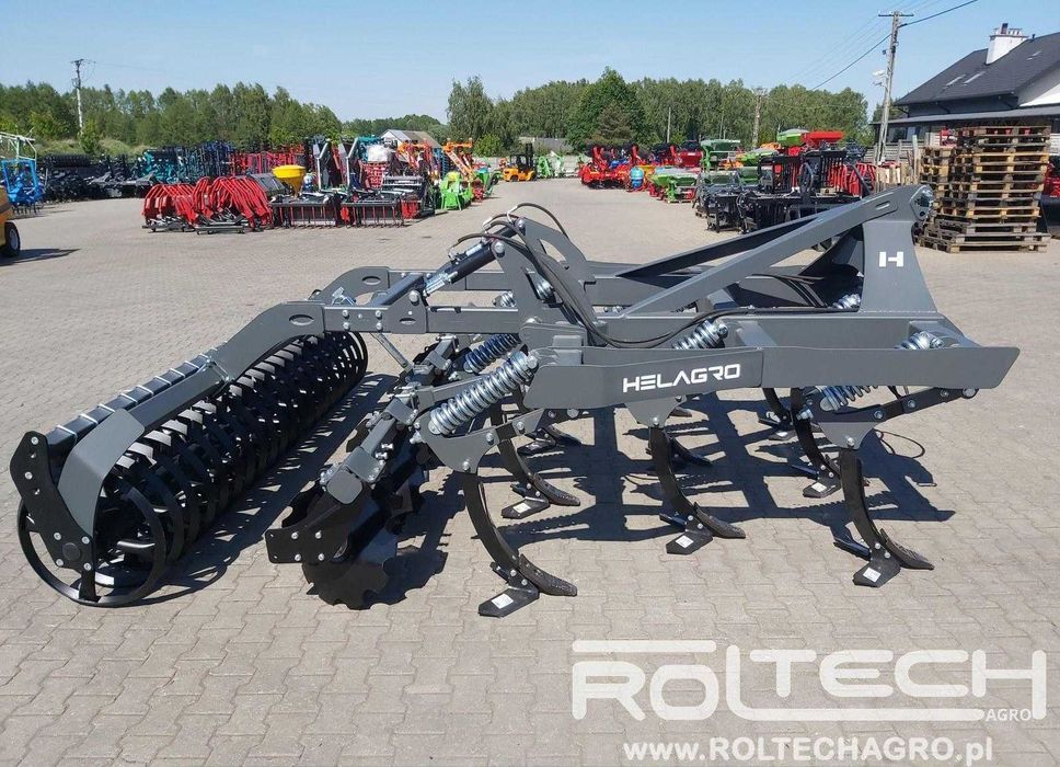 Agregat Podorywkowy Ścierniskowy BEZORKOWY 2,2m 2,7 3m 3,5 HELAGRO KBO