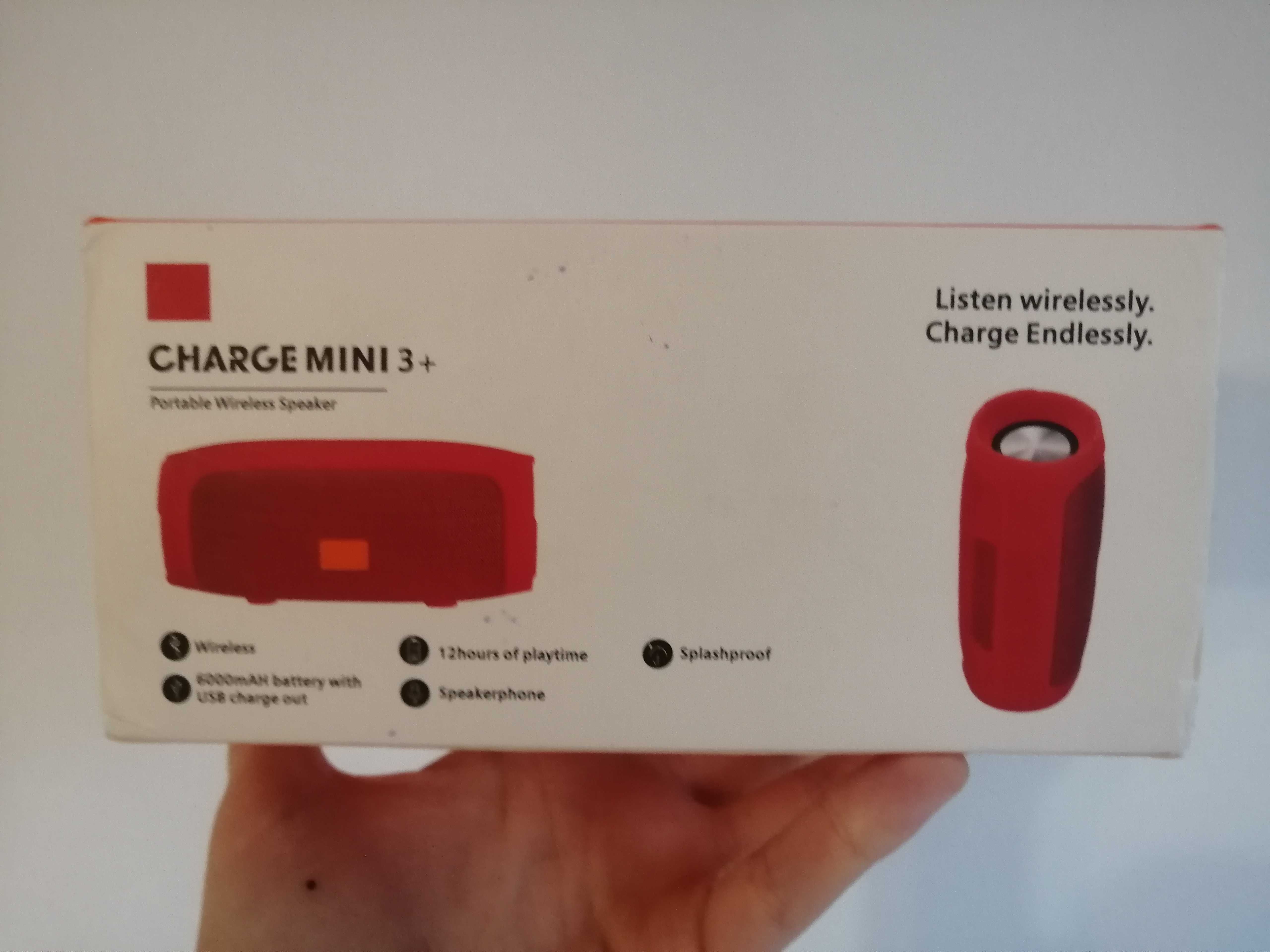 Колонка портативна Charge Mini E3 red