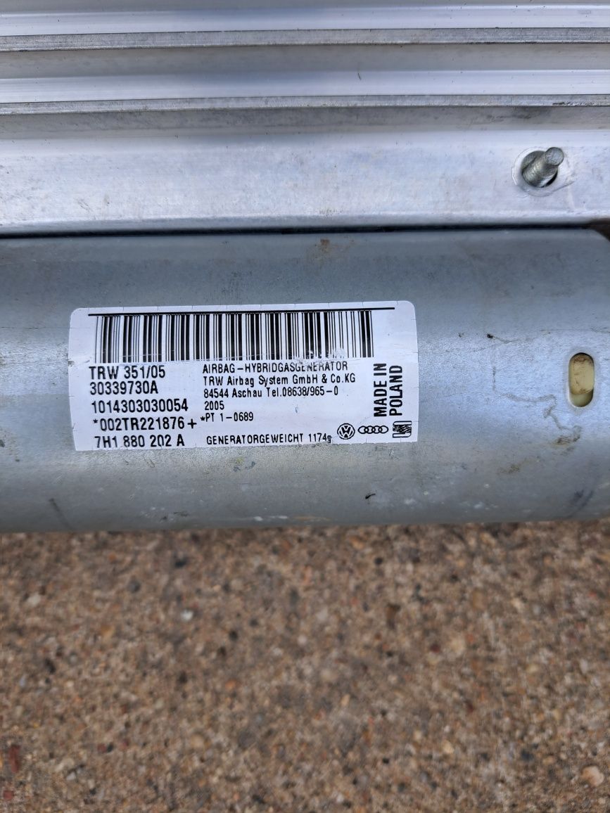 Airbag Poduszka  Sensor pasy Vw T5 Transporter