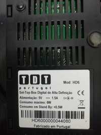 Recetor TDT Portugal Modelo HD6