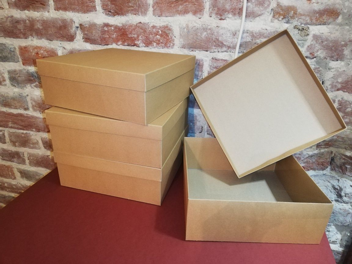 Коробка подарункова, коробки із крафт картону