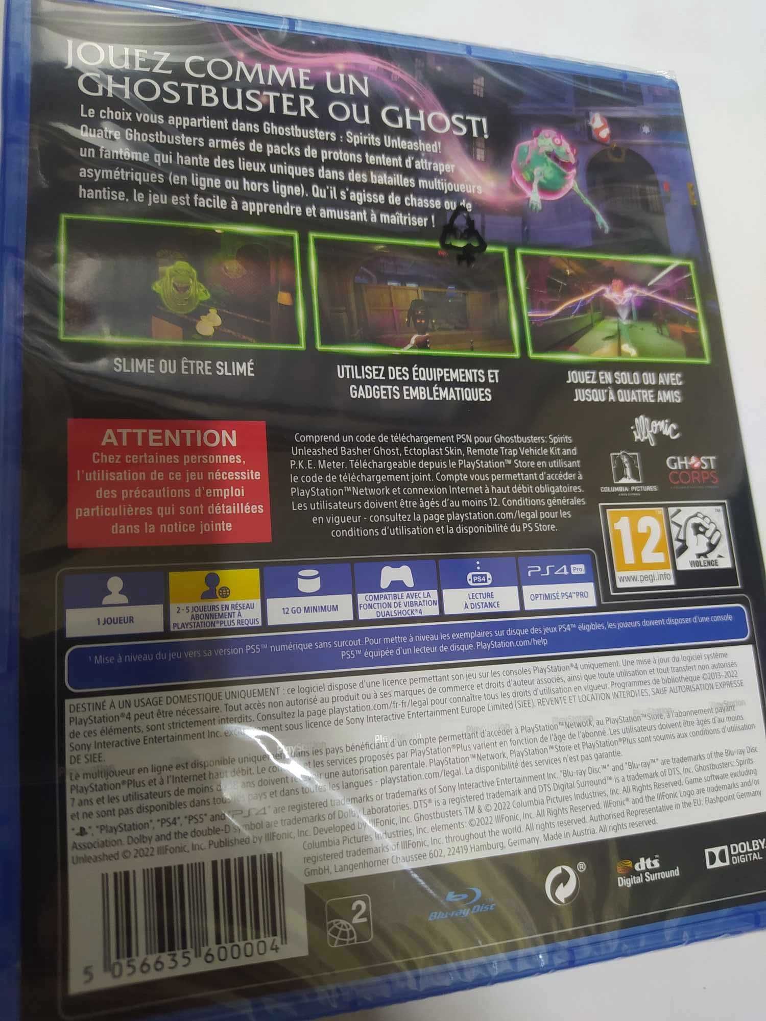 NOWA Ghostbusters: Spirits Unleashed PS4
