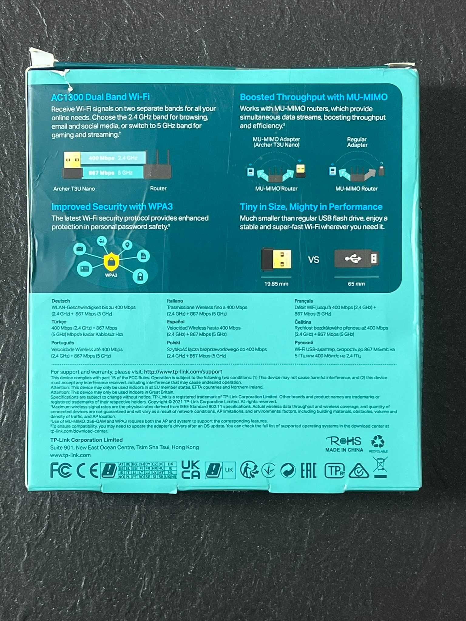 Karta sieciowa TP-Link Archer T3U Nano