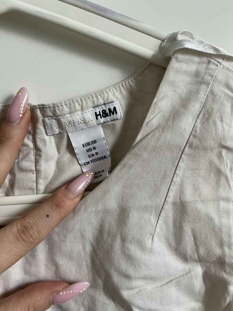 Sukienka w kwiaty h&m 38