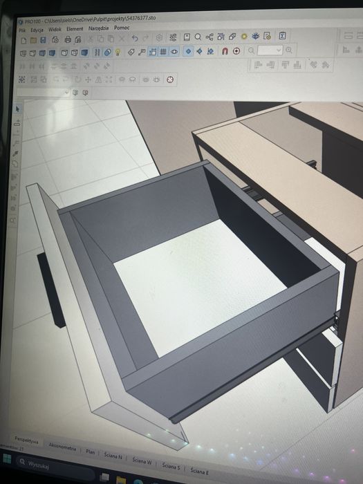 PRO100 7.08, Nowy Rozkrój, RenderKRAY, bibliotek 6gb, komplet stolarza