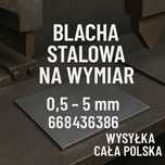 Blacha stalowa czarna cięta i gięta na wymiar – wysyłka cała Polska