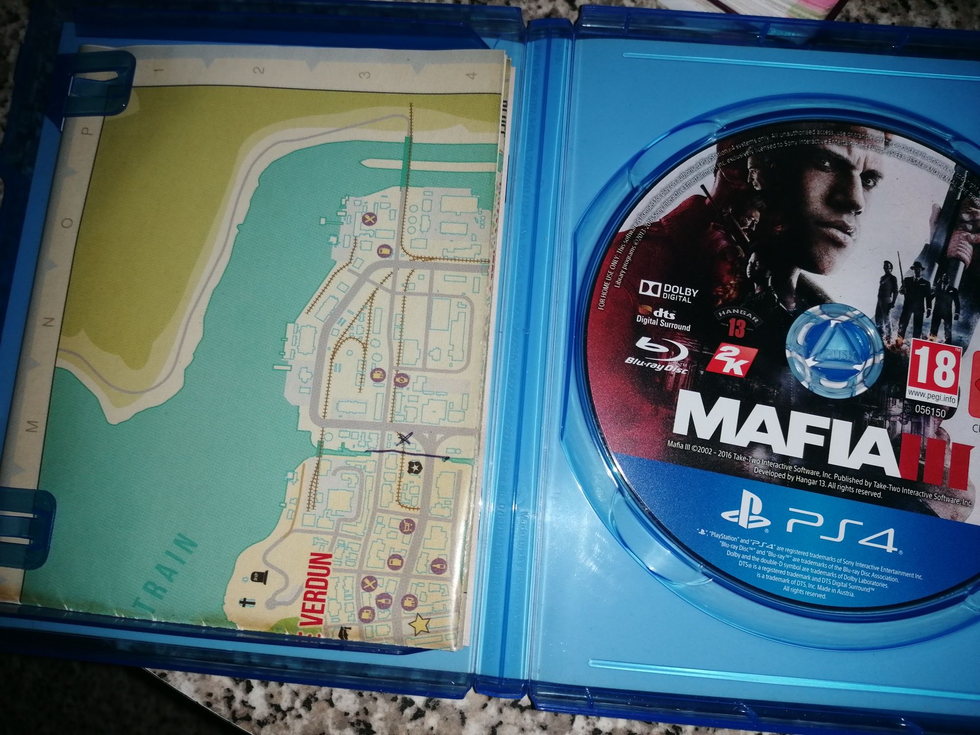 2 Jogos PS4 Máfia e Watch Dogs