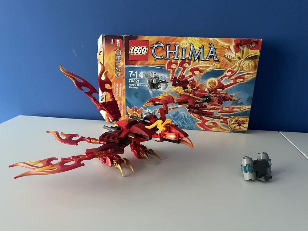 Lego Chima 70221 pojazd Flinxa