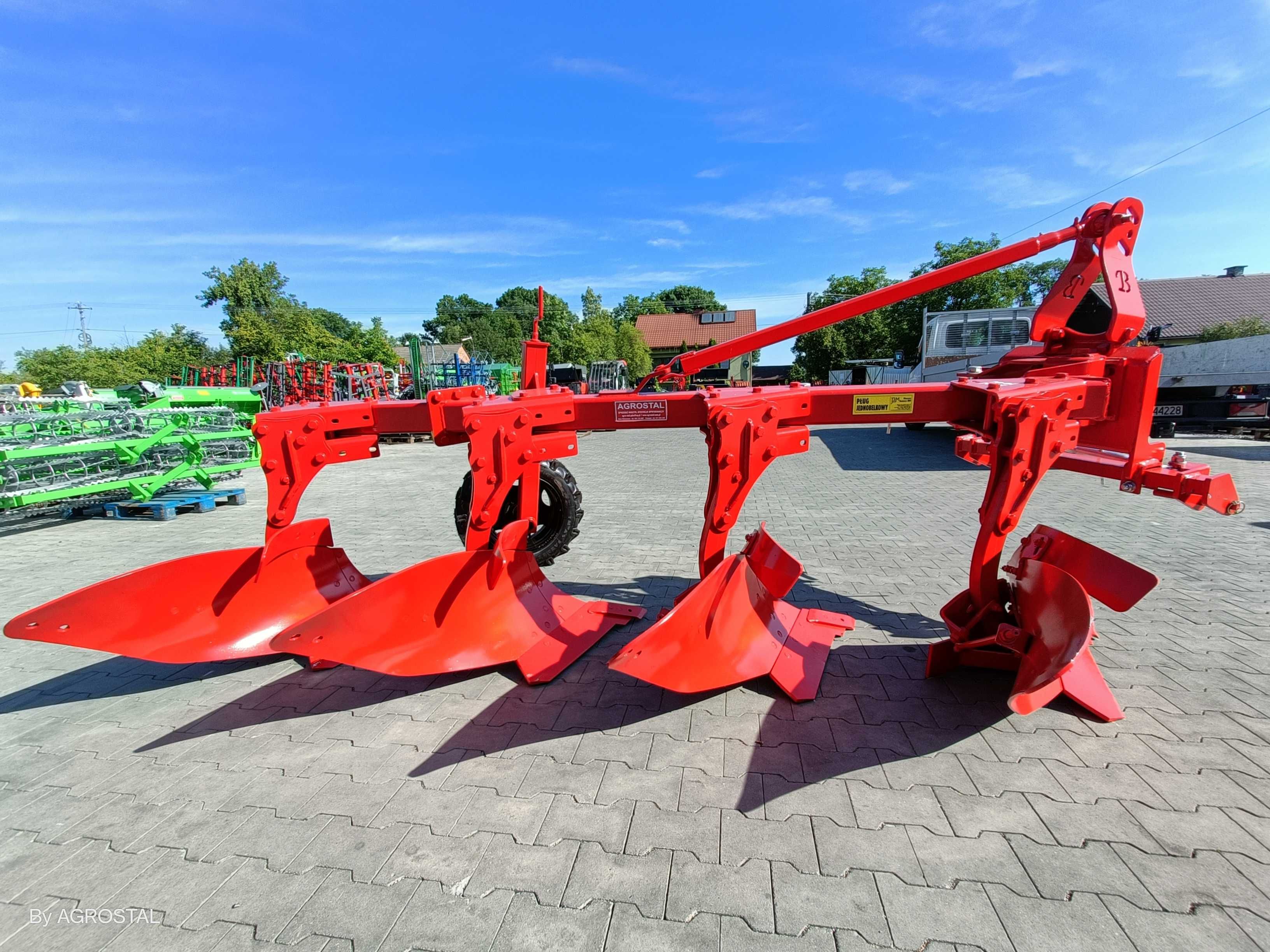 Pług jednobelkowy JBM 3 i 4 skibowy 3+1 AGROSTAL od ręki PROMOCJA
