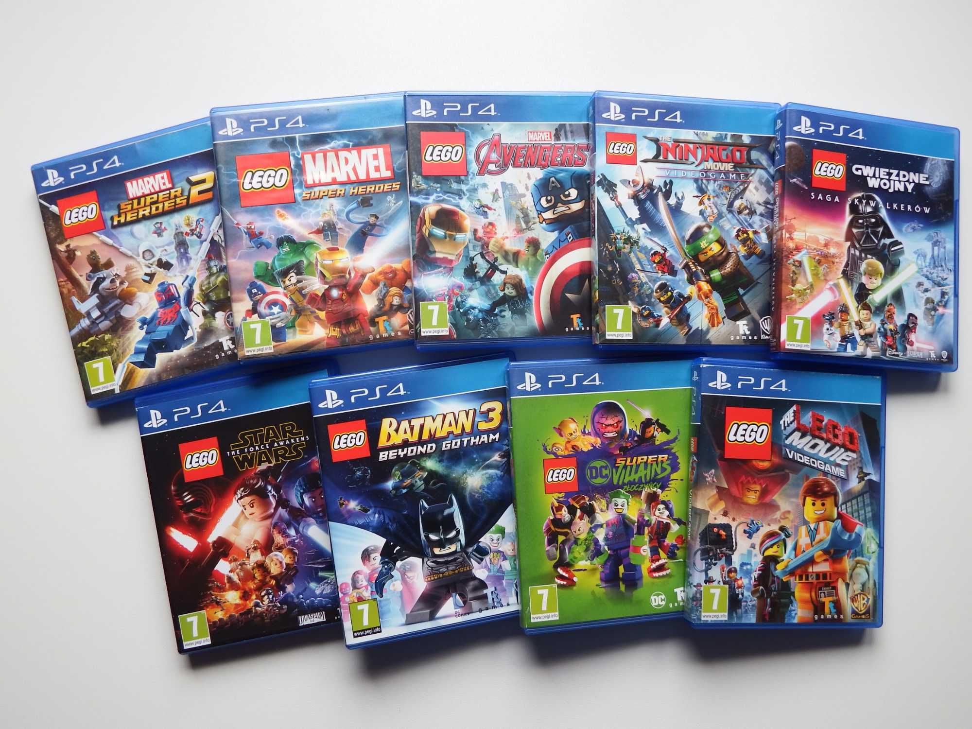 gry dla DZIECI na ZIMĘ ! SMERFY LEGO Minecraft zobacz PS4/PS5