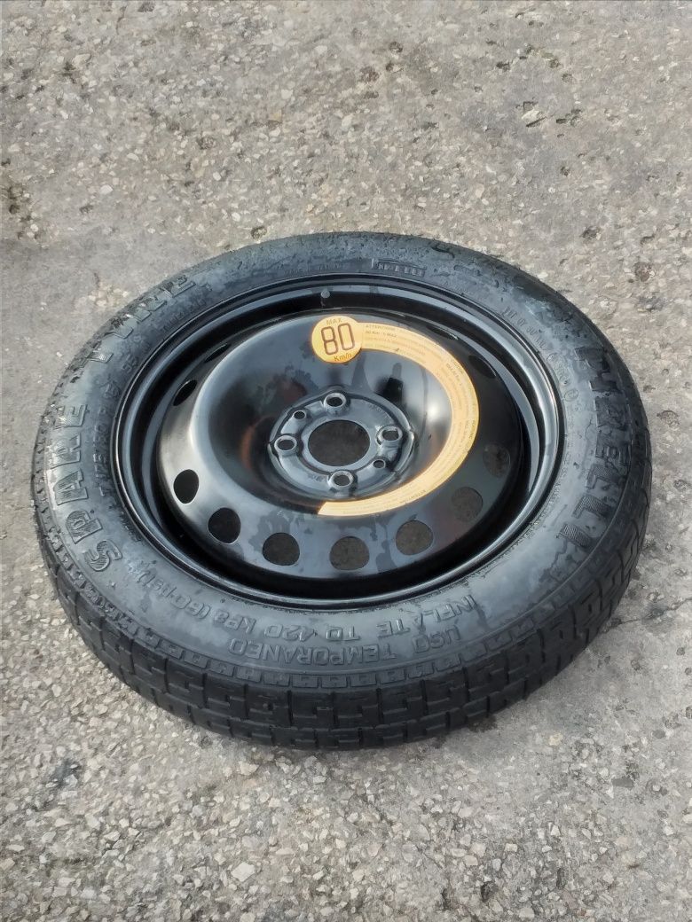 Jante Pneu de Socorro R15 Lancia Mussa Ano 2006 4 Furos BOM ESTADO