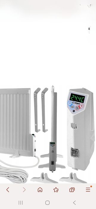 Grzejnik panelowy olejowy elektryczny LCD 2000w