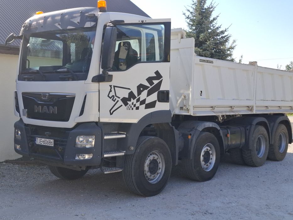 MAN TGS 8X4 wywrotka 8x6  41.480 BB