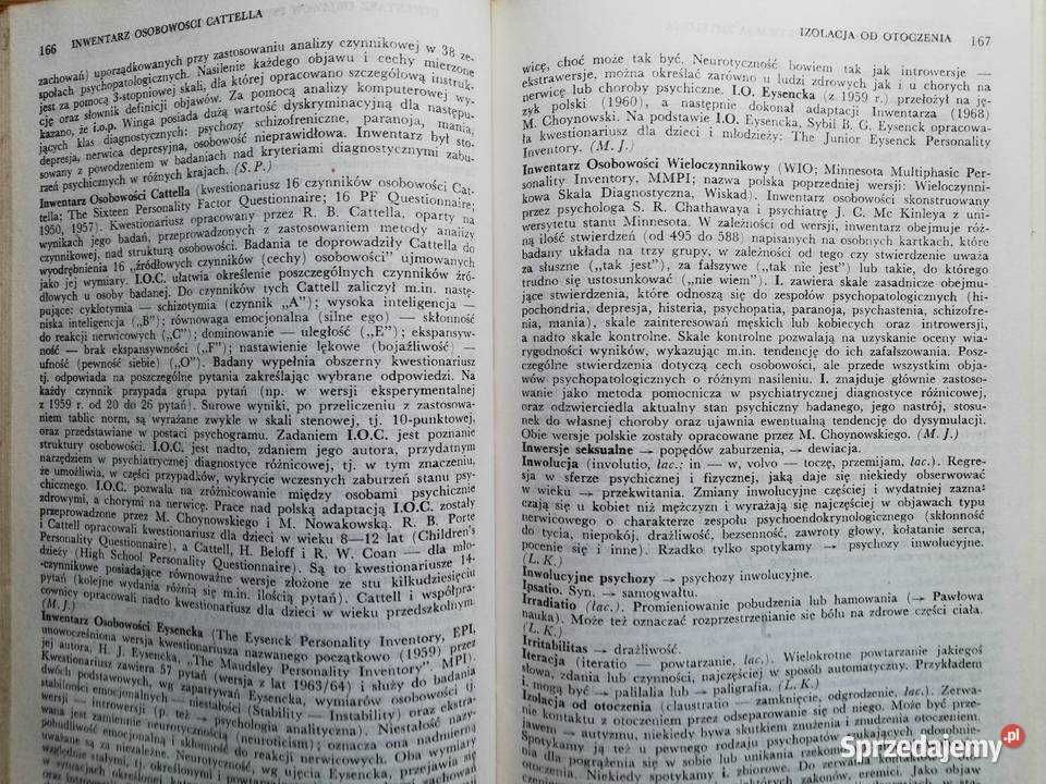 Encyklopedyczny słownik psychiatrii PZWL