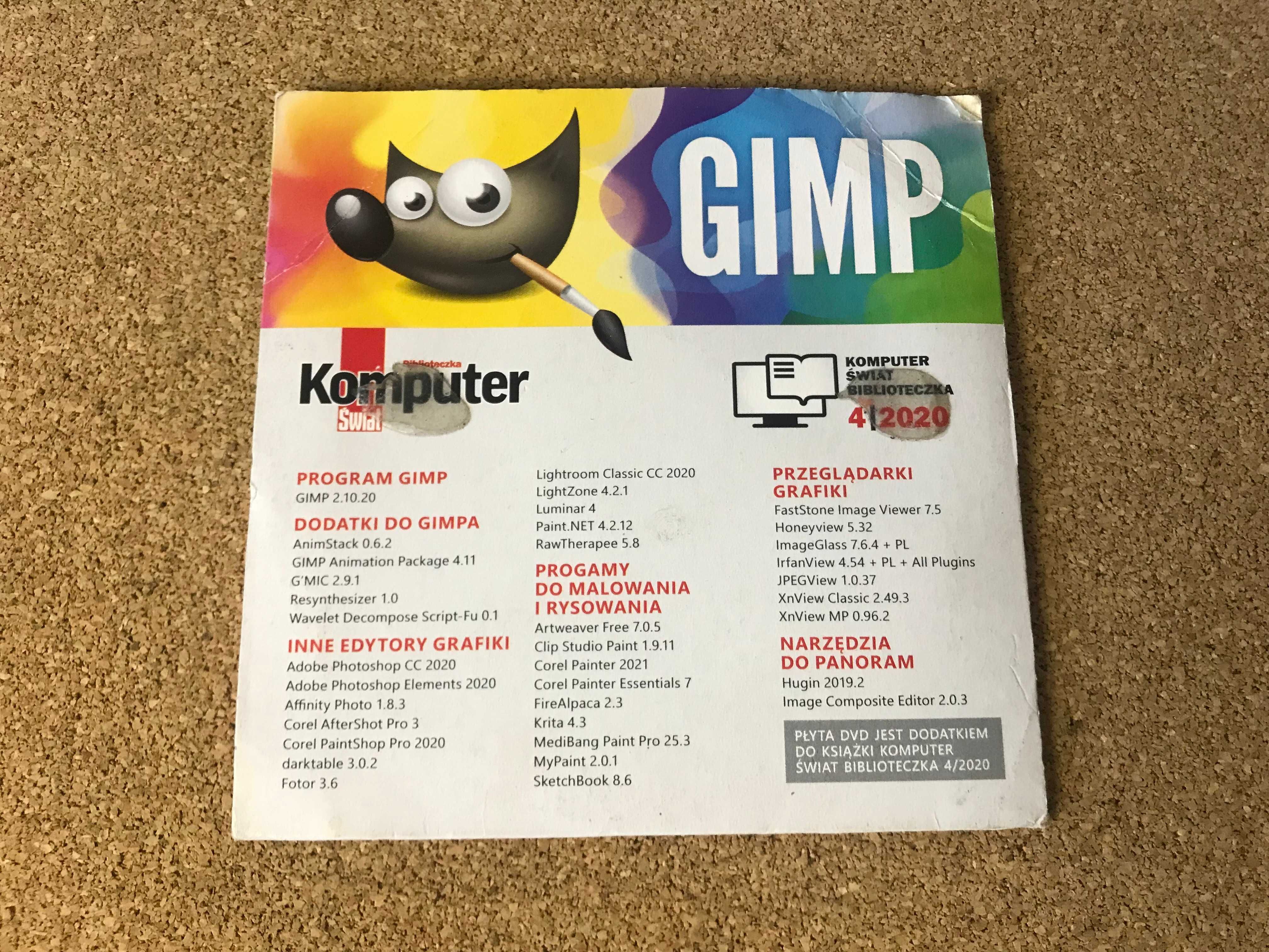 Gimp +30 Najlepszych Narzędzi Graficznych [DVD]