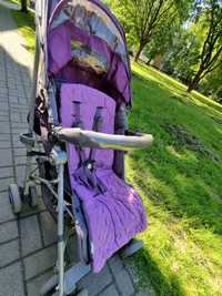 Wózek spacerówka Maclaren XLR Charcoal Majesty + nowa buda