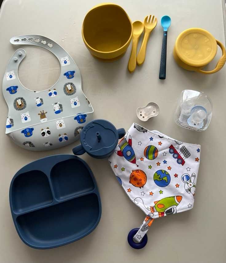 Силиконовая посуда для ребенка