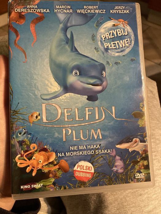 Plyta DVD delfin plum film bajka