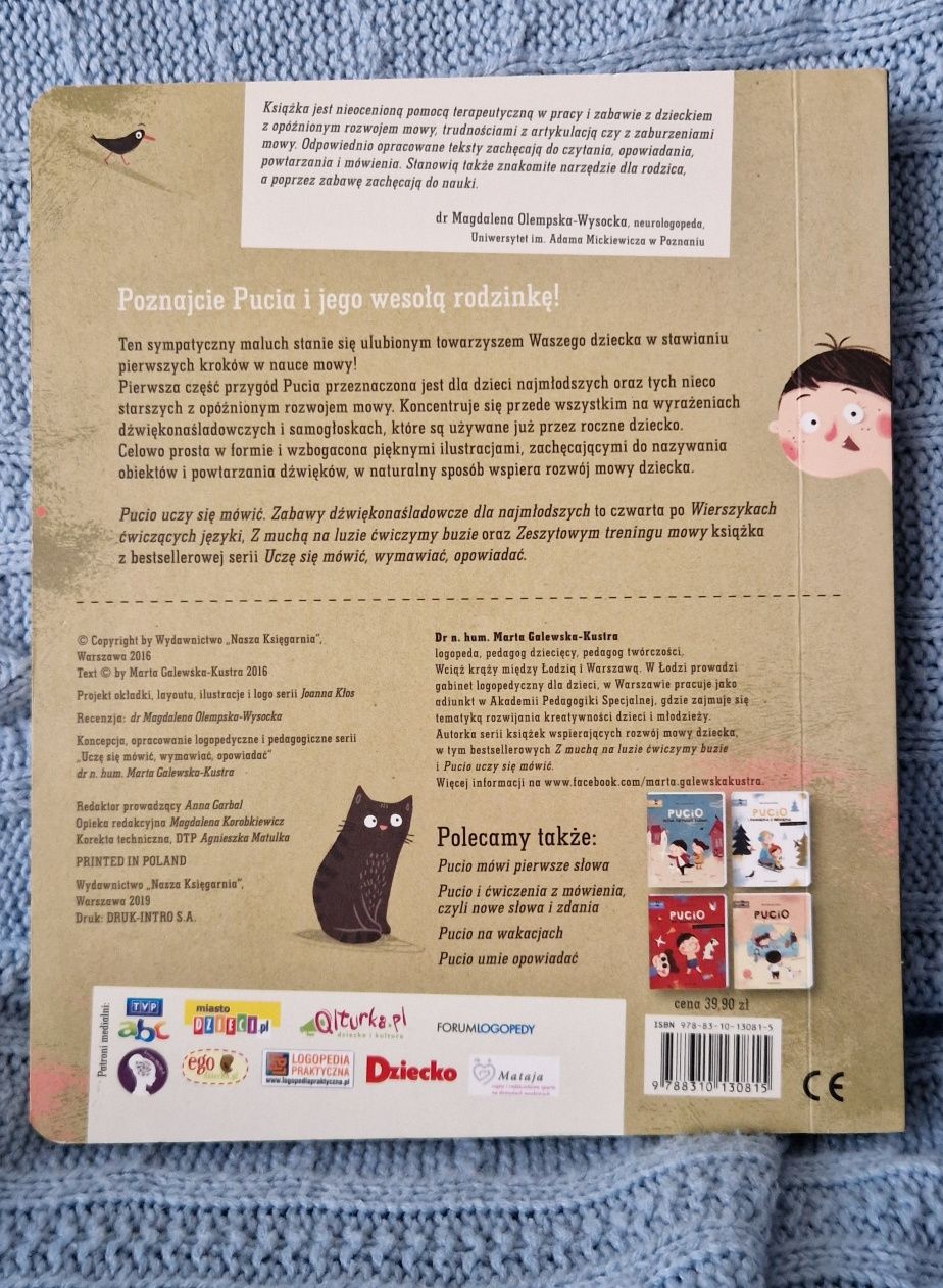 PUCIO uczy się mówić