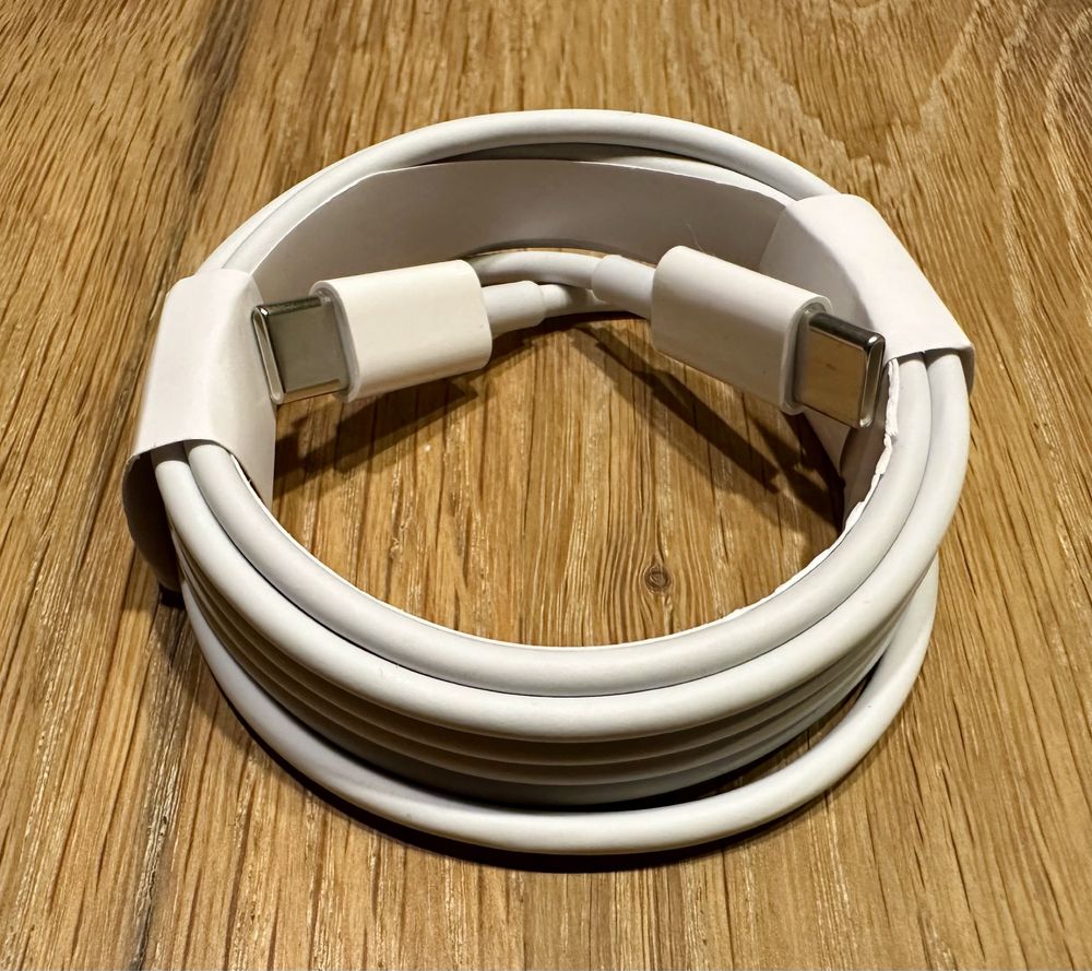 Ładowarka do iPhone 15 Samsung Xiaomi + kabel 2m usb-c/usb-c