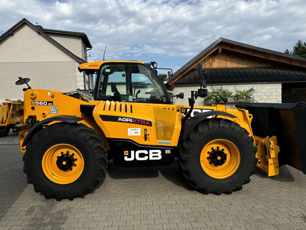 JCB 560-80 AGRI XTRA 2022r. DUALTECH VT 3380h, agri pro, super