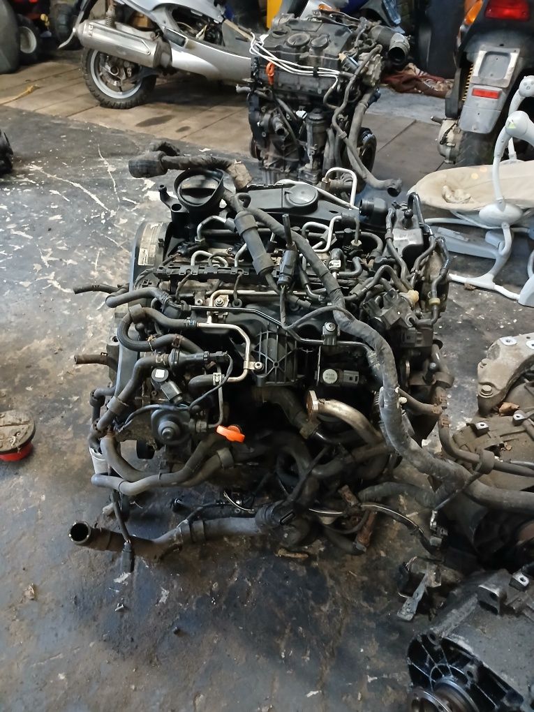 Silnik ceg 2.0tdi z układem paliwowym