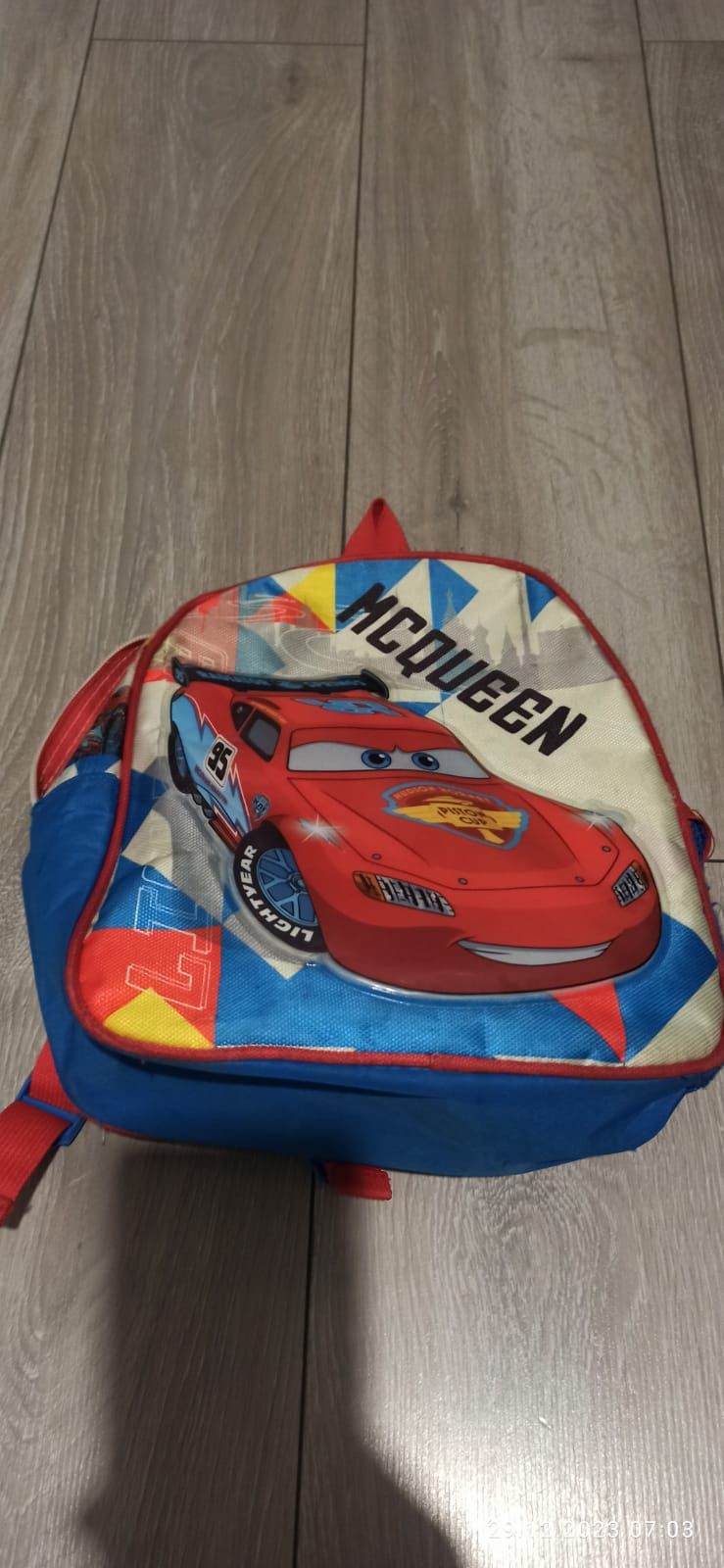 Plecak plecaczek do przedszkola na wycieczkę McQueen