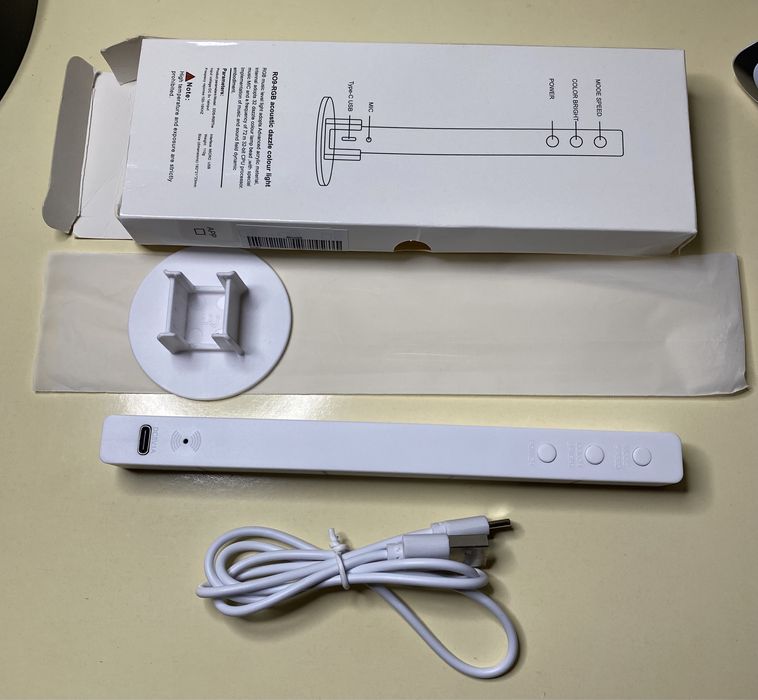 1 Led com detetor de som