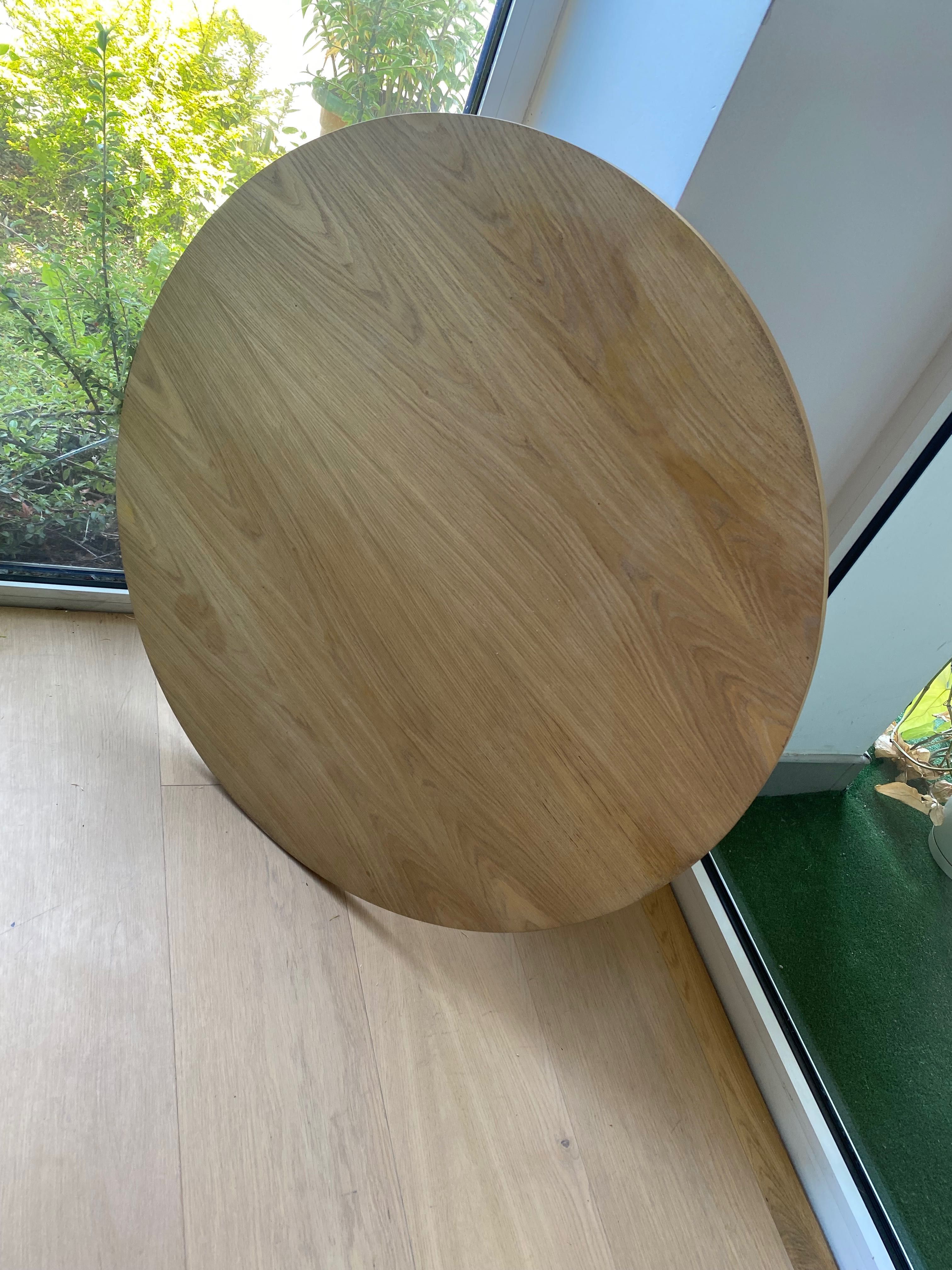 Blat okrągły do stolika 80 cm
