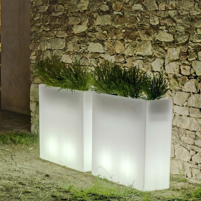 Vasos led para exterior