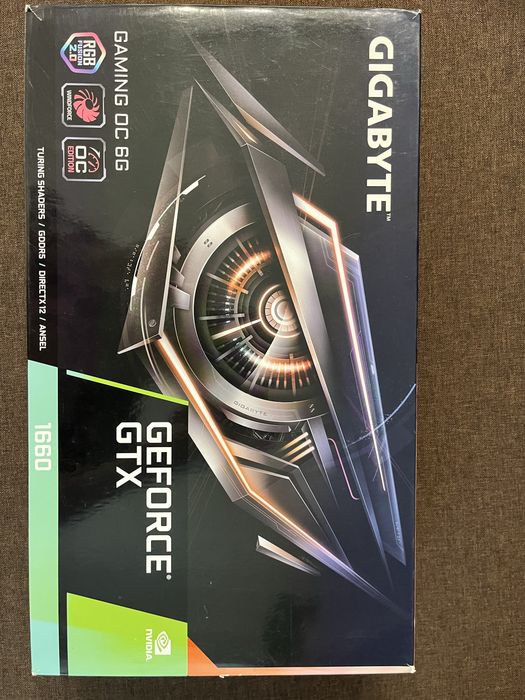 Відеокарта Gigabyte GTX 1660 6gb