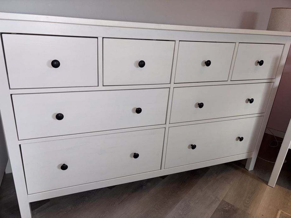 Komoda Hemnes ikea biała - stan bardzo dobry
