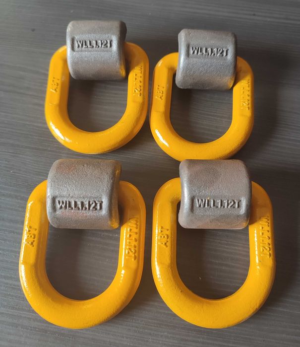 Punkt mocujący uchwyt do przyspawania wspawania 1,12T (d-ringi) Atest