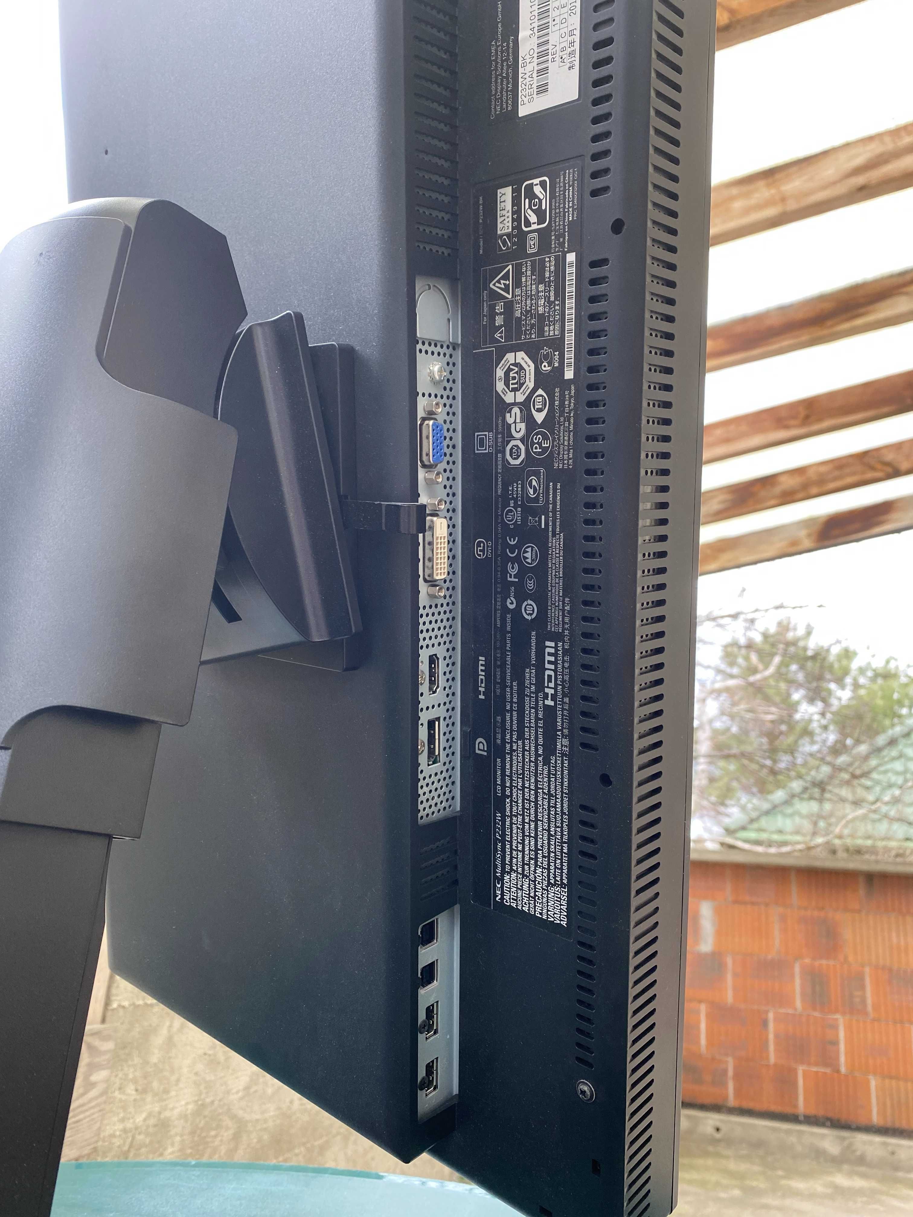 NEC MultiSync® P232W Profesjonalny referencyjny monitor graficzny.