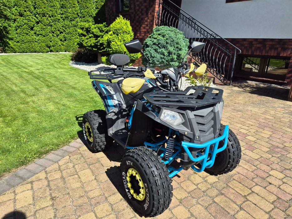 Quad Atv 125 3-biegowy + wsteczny Licznik Zadbany