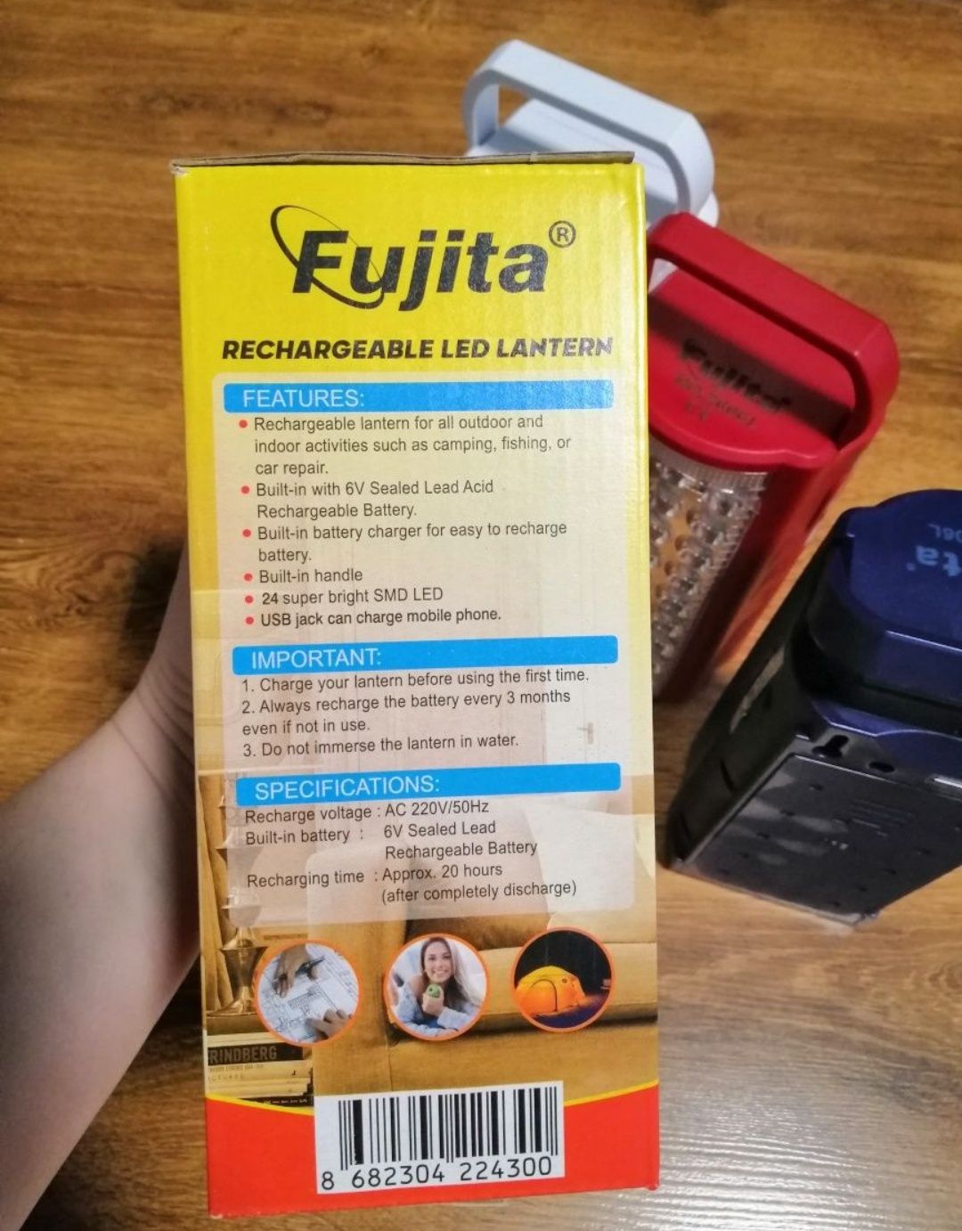 Продам фонарь ліхтар-павербанк Fujita/ Almina DL-2424
