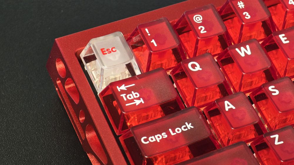 Кастом алюмінієва магнітна 8к rgb клавіатура