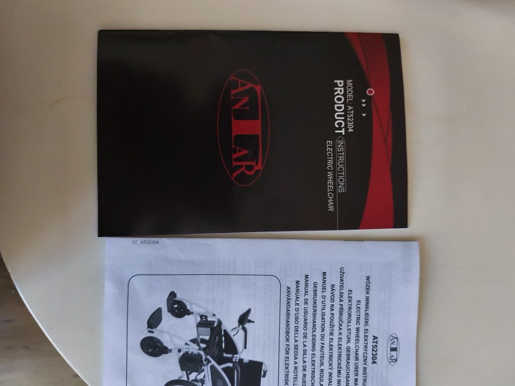 Nowy elektryczny wózek inwalidzki bez zbędnych papierów orzeczeń itdAn