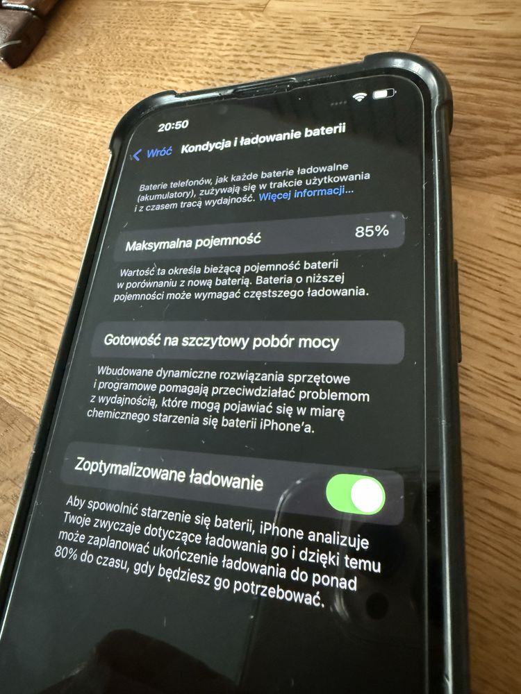 Iphone 13 pro graphite 128 gb super stan 85 proc. kondycji s