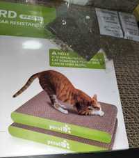 Drapak Eko Bio dla kota kotów kartonowy z kocimiętką 4 sztuki zestaw