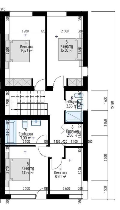 Продаж Duplex з гаражем - 160м2. Центр міста