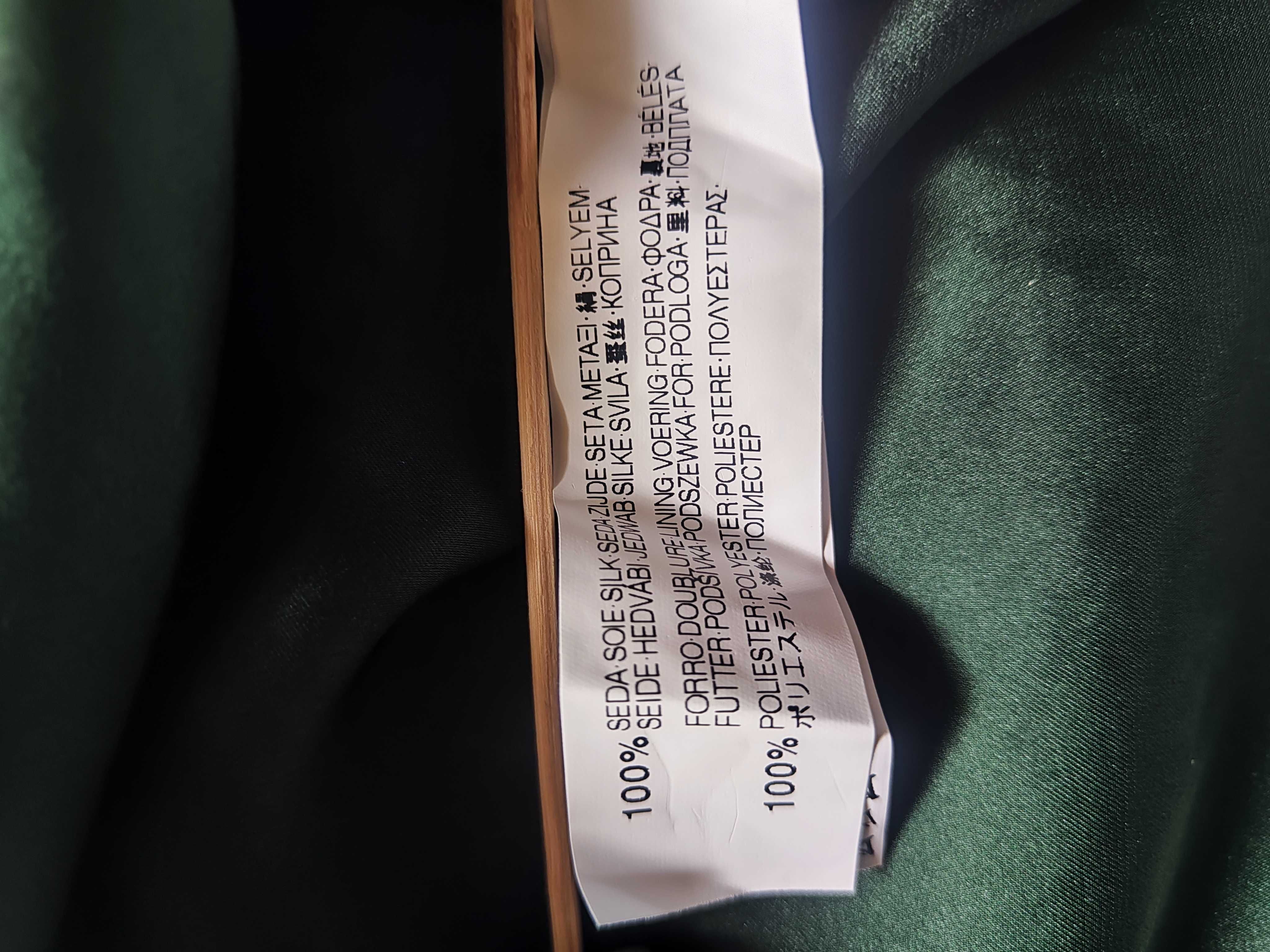 Сукня плаття Zara натуральний шовк, S